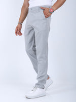 Erkek Gri Slim Fit Chino Pantolon - MRN1200