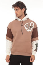Miron High Nakışlı Oversize Sweatshirt - Kamel- 2315