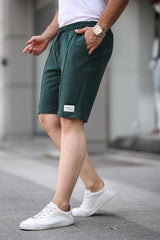 Ön Orta Dikişli Erkek Şort-Nefti